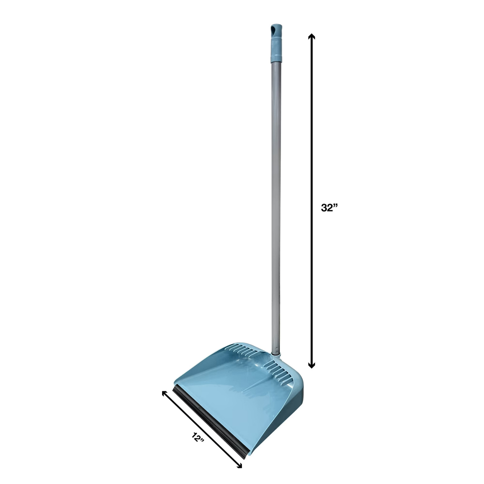 Lobby Broom and Dustpan Set Long Handle Upright Standing Kitchen Sweeper Combo gallery