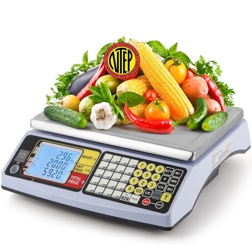 Price Computing Scale 66 lb Commercial Food Produce Scale for 66lb/30kg gallery