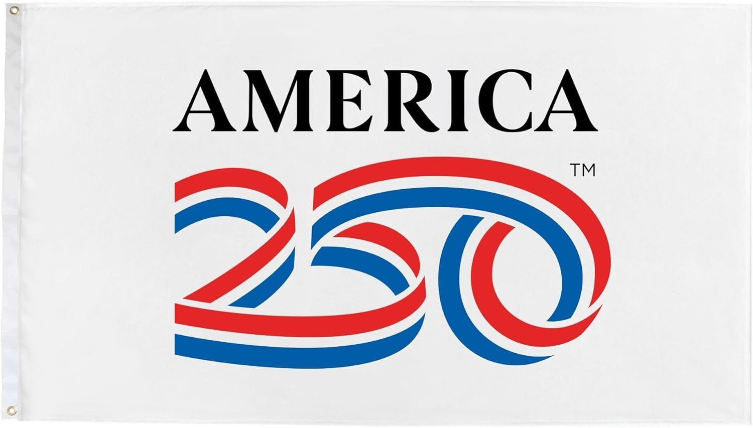 America250 Official Outdoor Flag, White | 3x5 Commemorative Outdoor Flag gallery