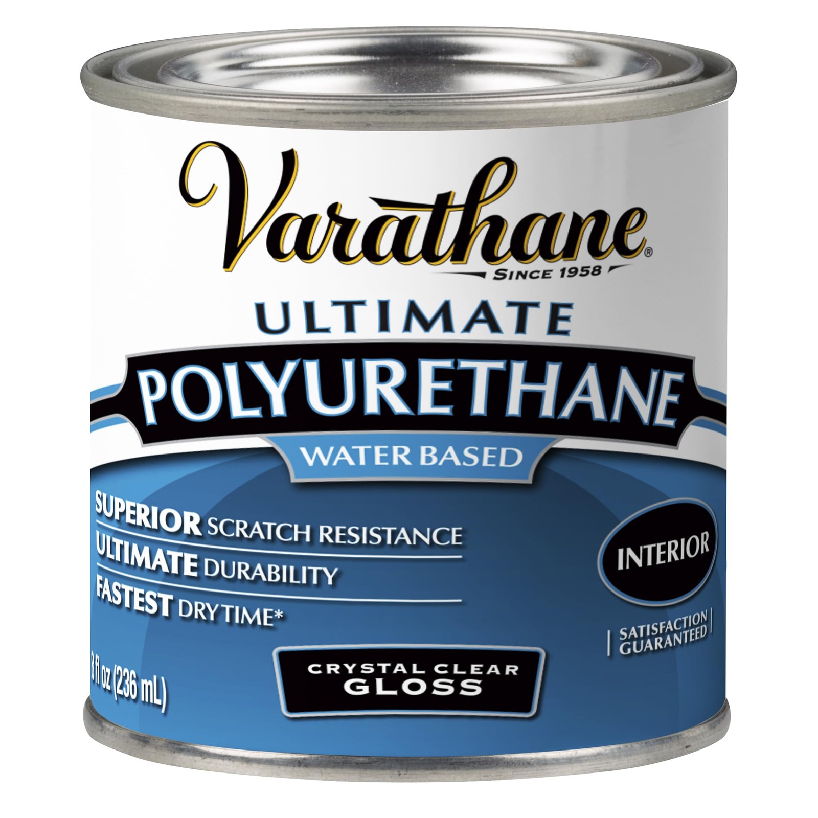 Varathane Ultimate Water Based Polyurethane Gloss Half Pint Interior Finish gallery