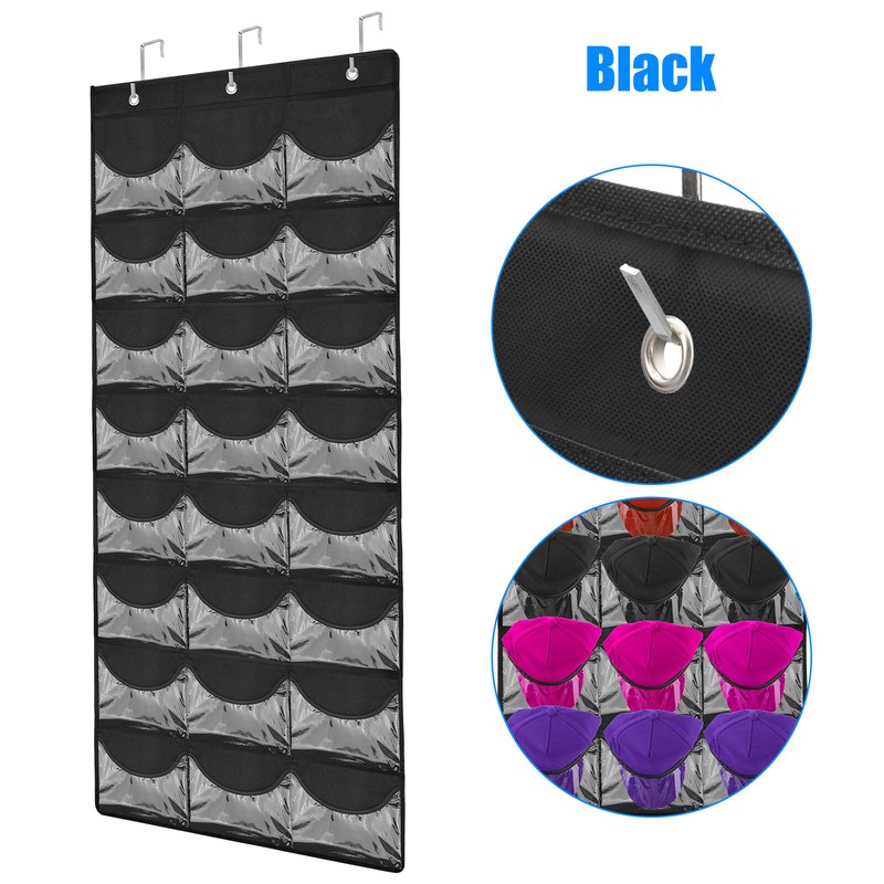 24 Hat Rack Organizer Baseball Holder Storage Hanger Door Wall Coat Caps Stands gallery