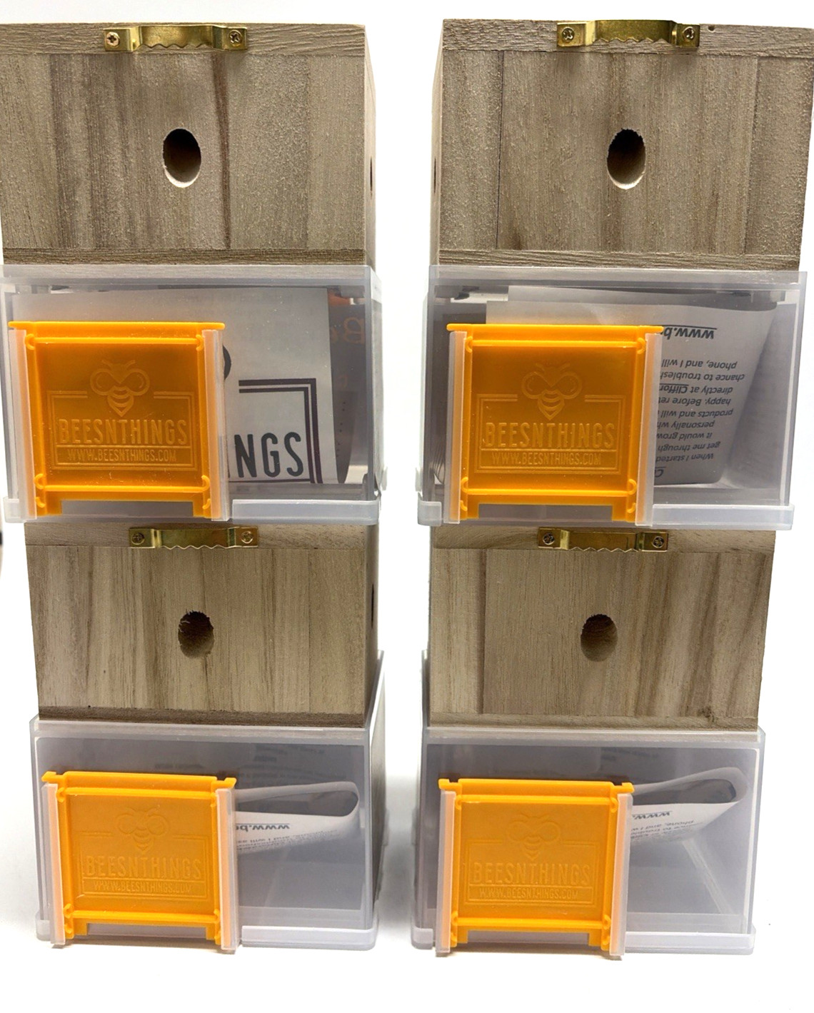 Lot 4 Bees N Things Carpenter Bee Traps New Catch Release Wood Pest Control gallery