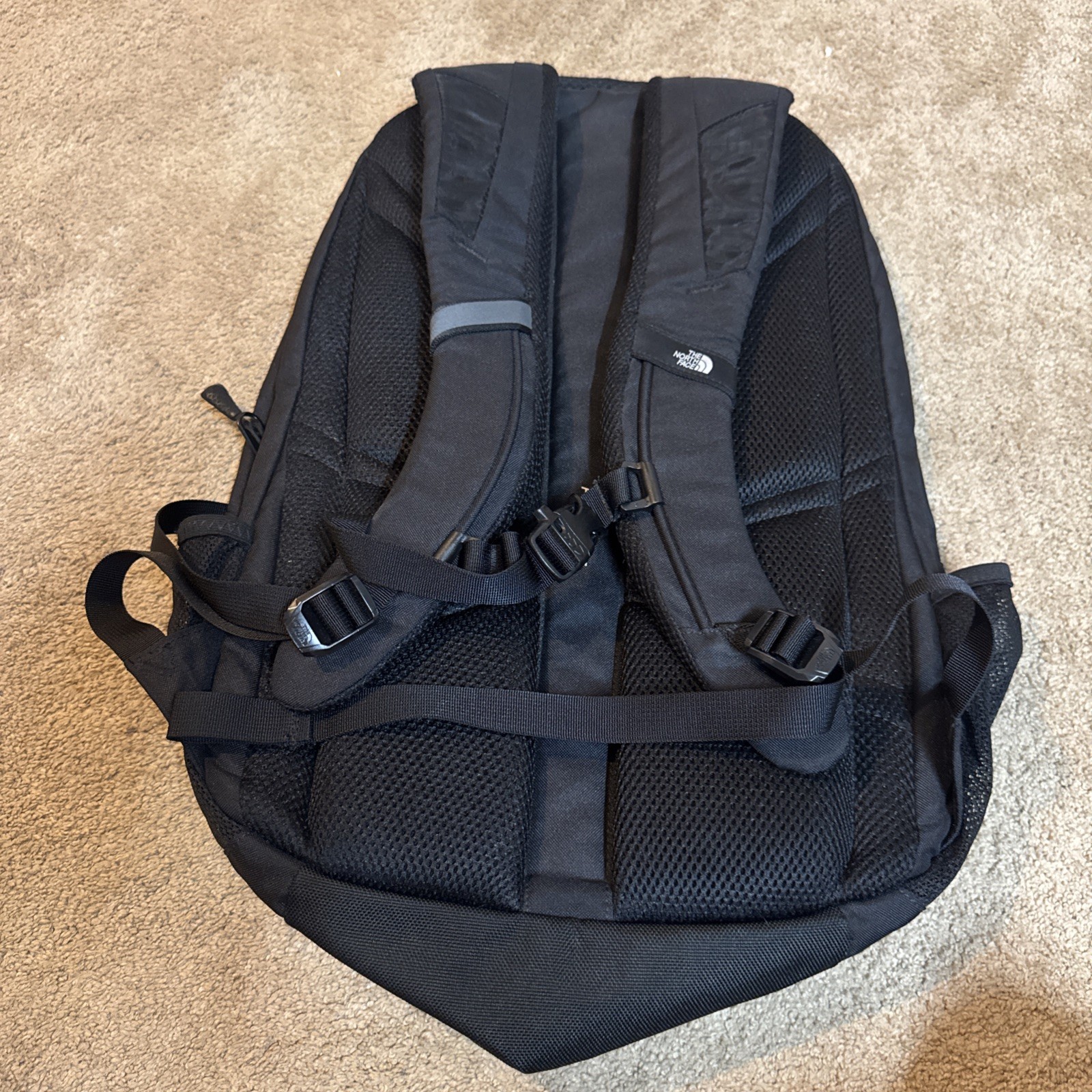 The North Face Pivoter Backpack Polyester Black Solid Color Nf00Chj8 5