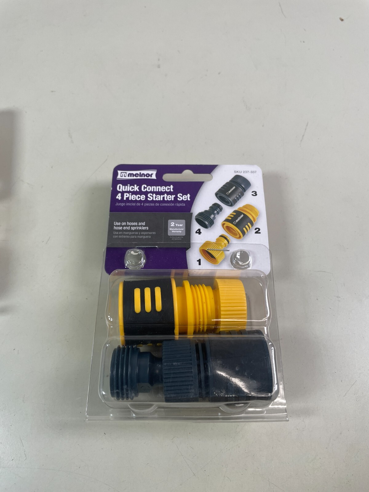 Melnor Quick Connect 4 Piece Starter Set For Garden Hoses 237-337 gallery