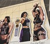 Rhea Ripley Stickers 4 Total 4” - 5” Glossy Vinyl Stickers gallery