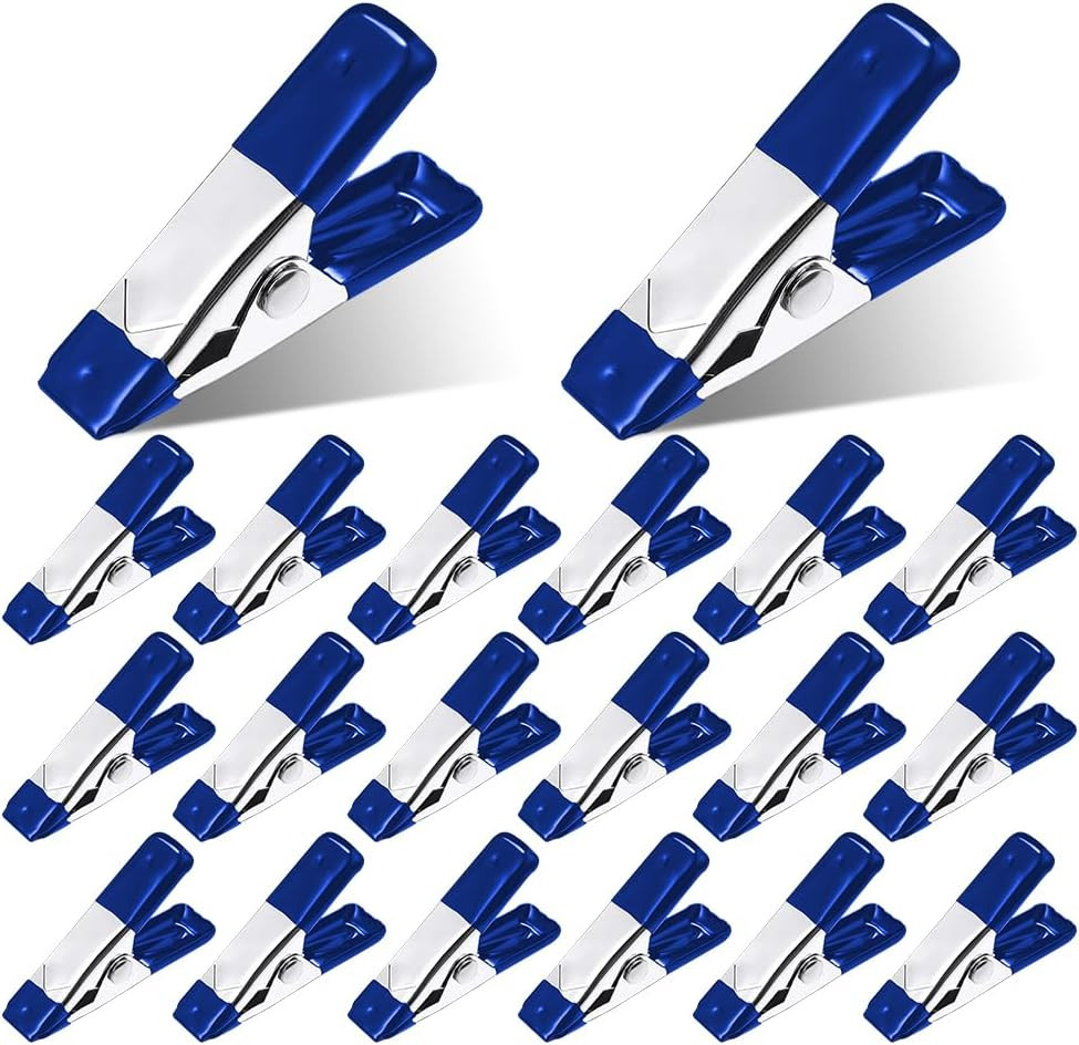 30Pcs 2 inch Small Spring Clamps Heavy Duty Spring Metal Mini Clips Clamps for B gallery