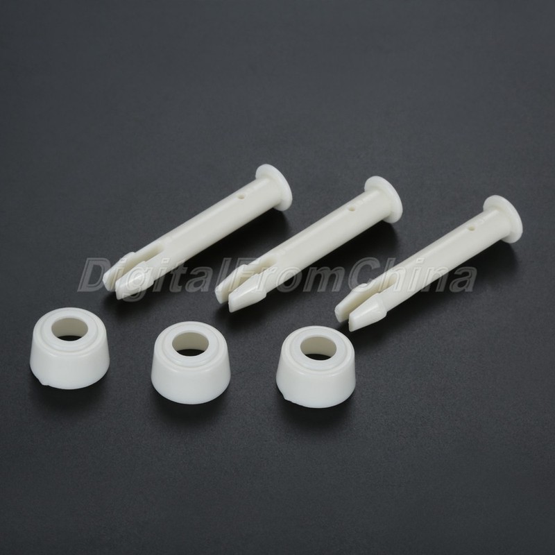 Durable 12pcs Plastic Pool Joint Pins & Caps Parts For 10-12ft Metal Frame Pools gallery