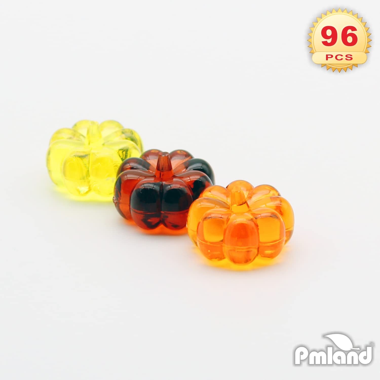 PMLAND Autumn Acrylic 3 Color Assorted Mini Yellow, Orange, Dark Amber gallery