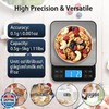 BOMATA Large Kitchen Scale with 0.1g/0.001oz High Precision, 5kg/11lb Bakery gallery