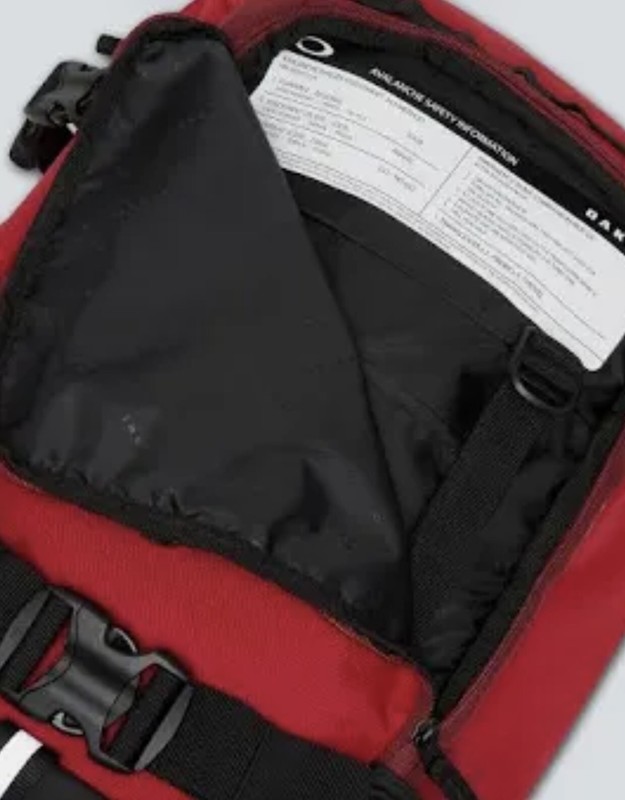 OAKLEY RC PEAK 25 L BACKPACK RED NEW 3