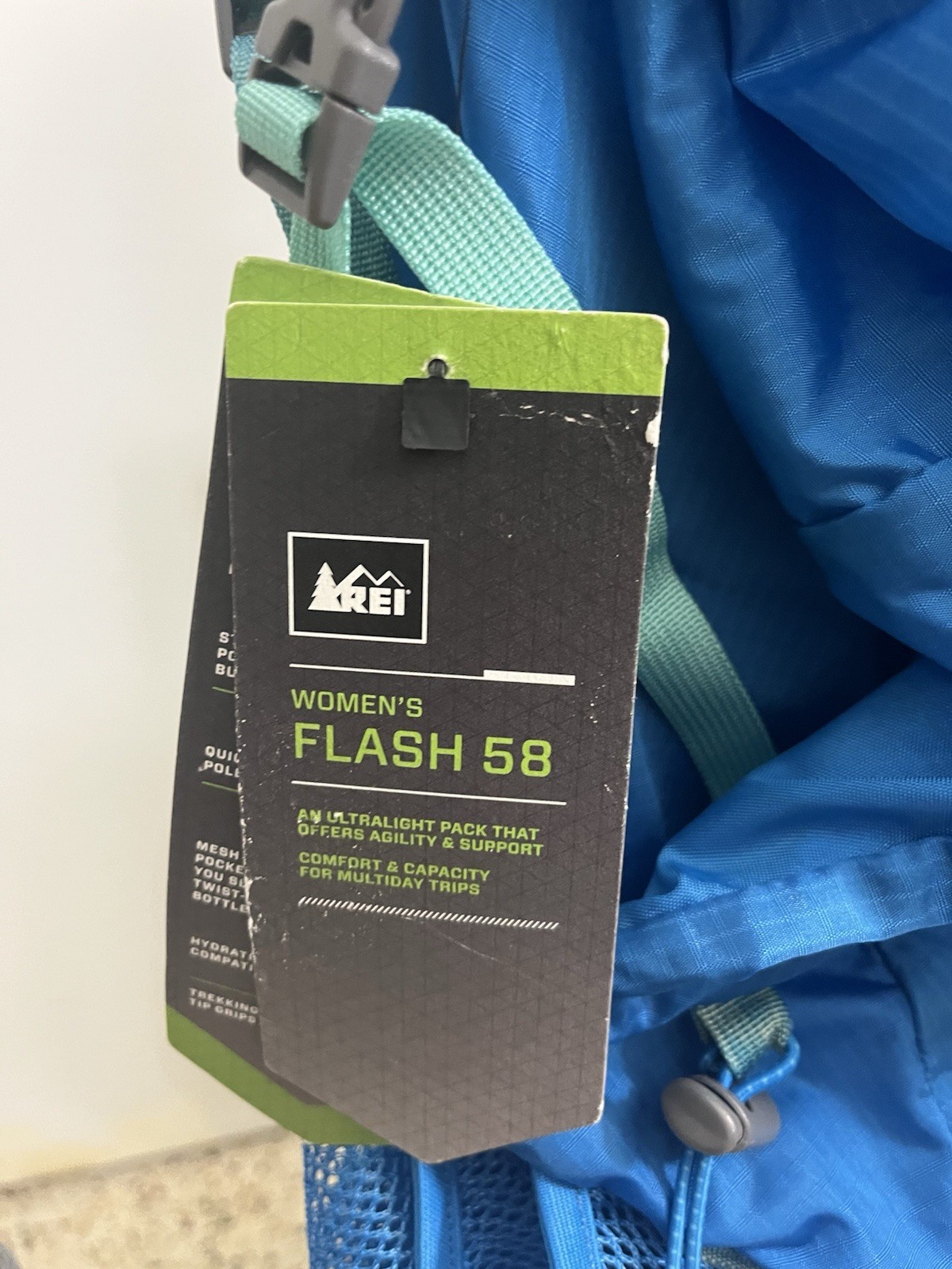 New With Tags REI Women’s Flash 58 Backpack 4