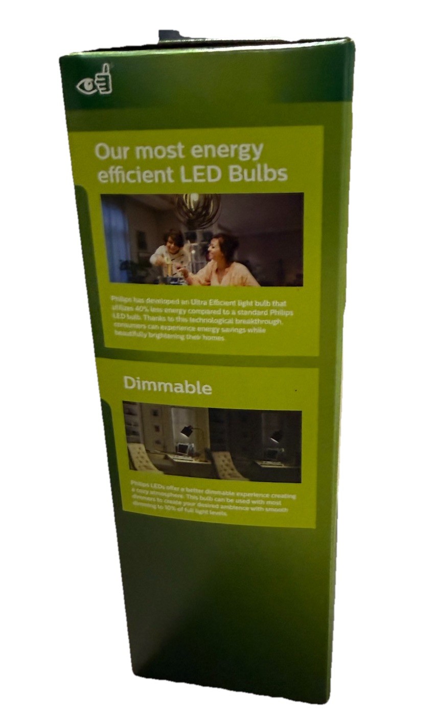 Philips Ultra Efficient 60W Equivalent Soft White Frosted A19 LED Bulb (4-Pack) gallery
