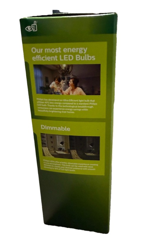 Philips Ultra Efficient 60W Equivalent Soft White Frosted A19 LED Bulb (4-Pack) gallery