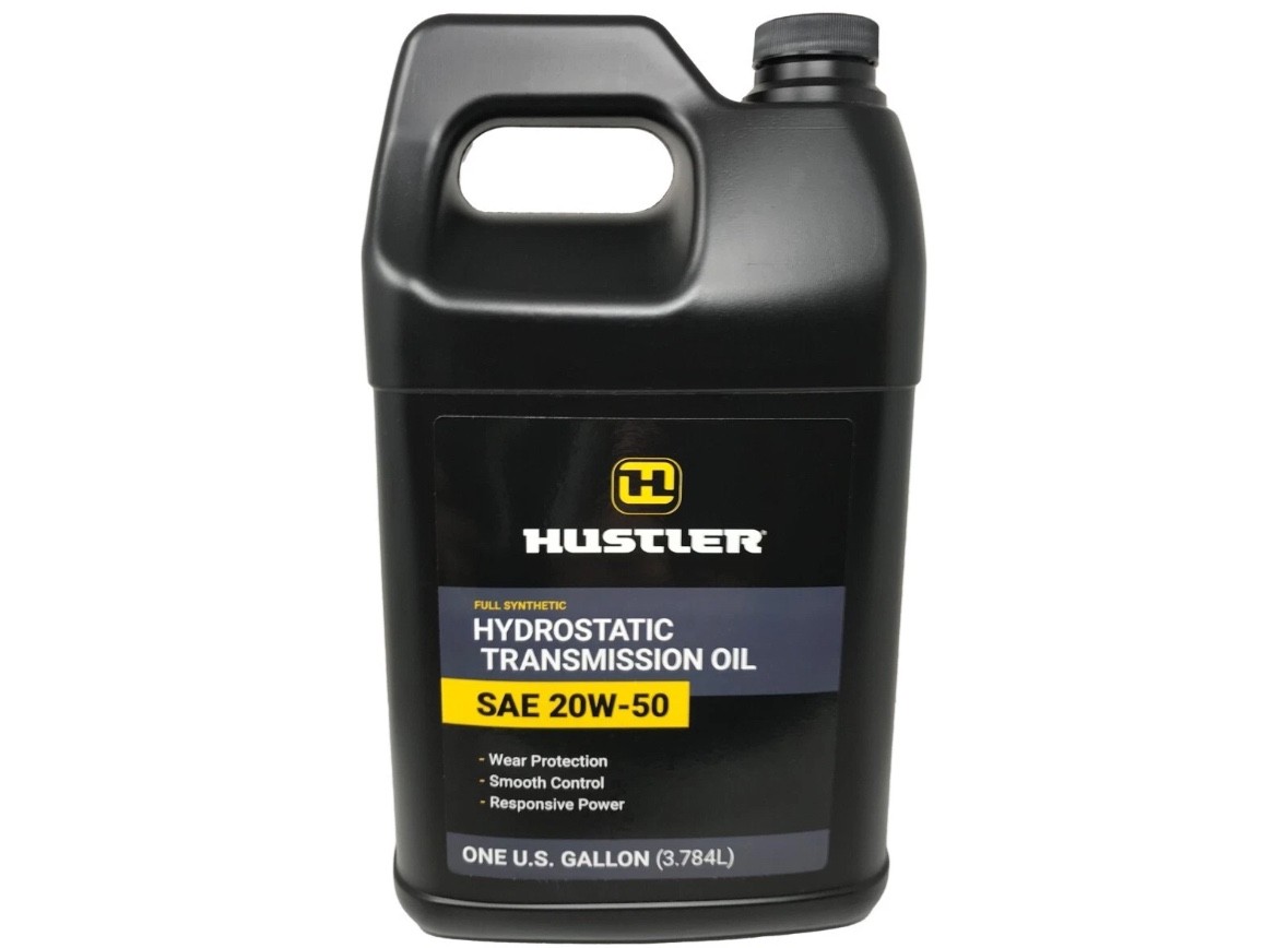 (1) GALLON- HUSTLER Hydrostatic Transmission Oil 20W50 gallery