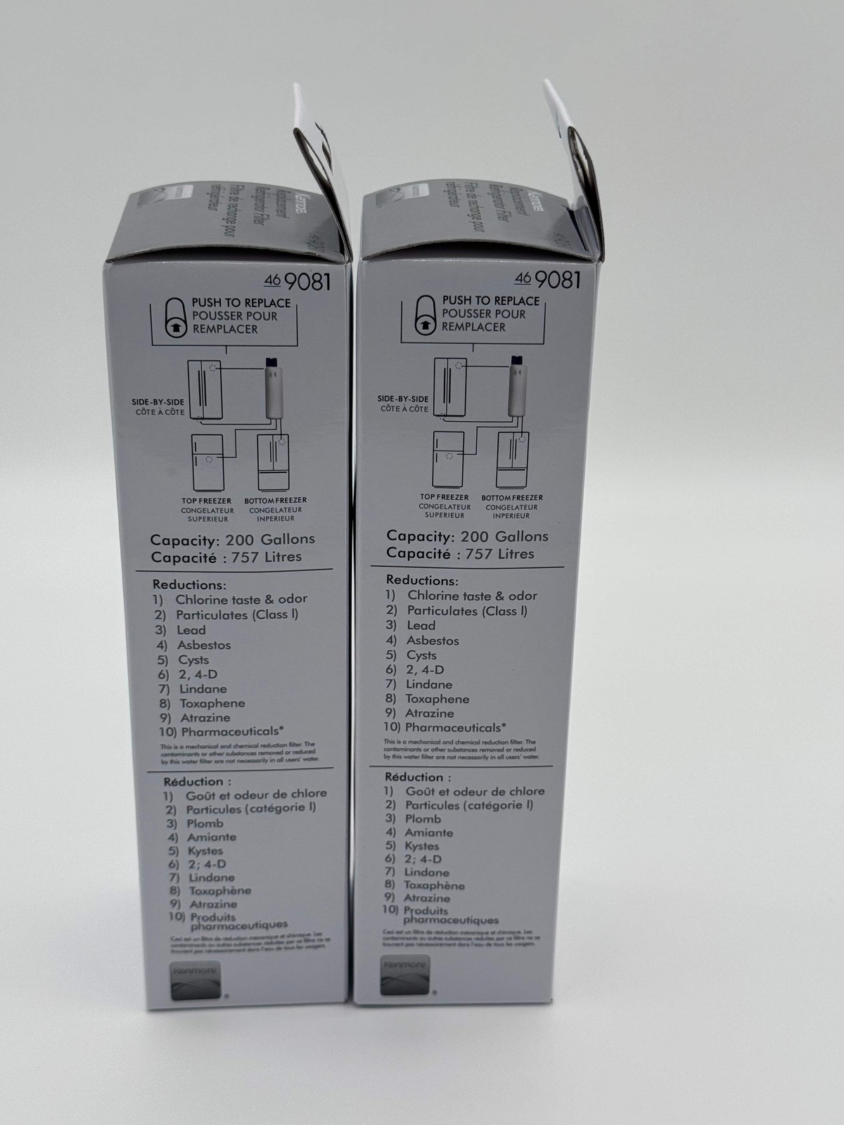 2-PACK Kenmore 9081 Refrigerator Water Filter 46-9081 gallery