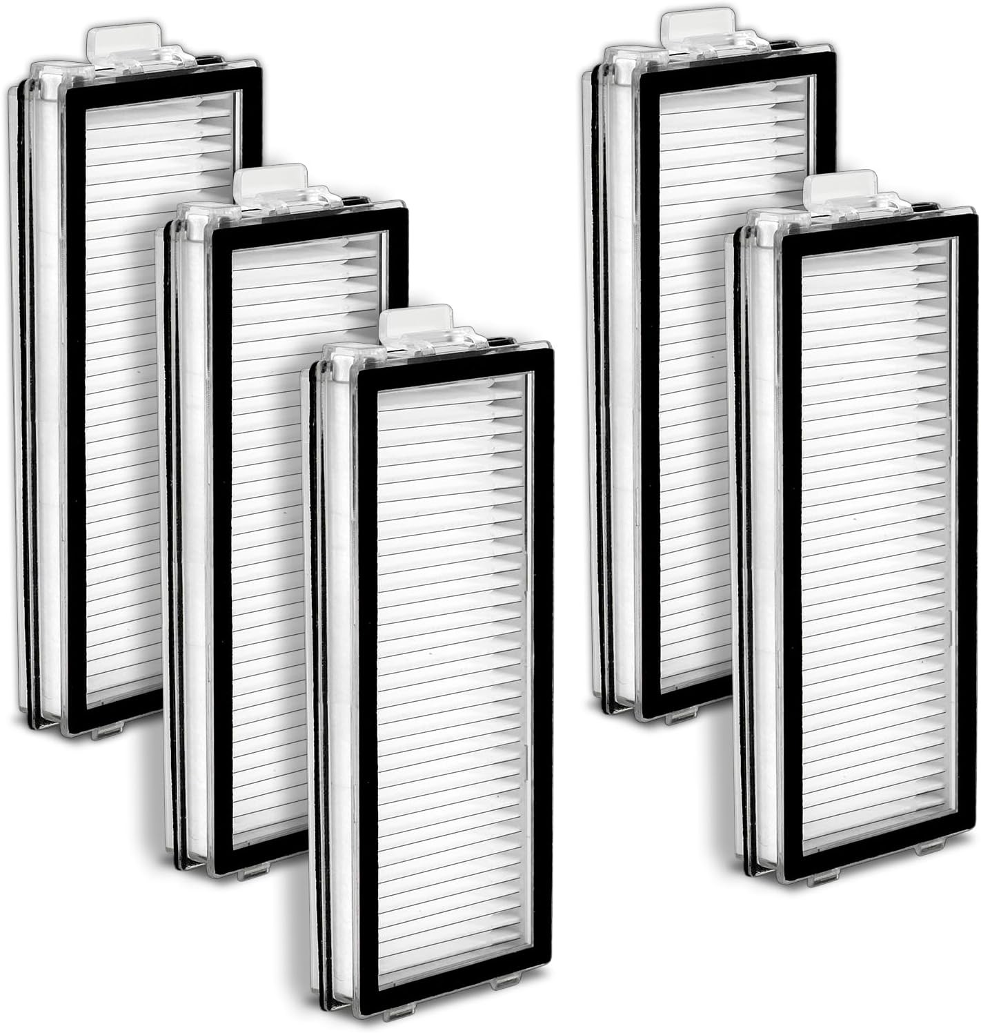 5 Pack Qrevo Master Replacement HEPA Filters Compatible with Roborock Qrevo gallery