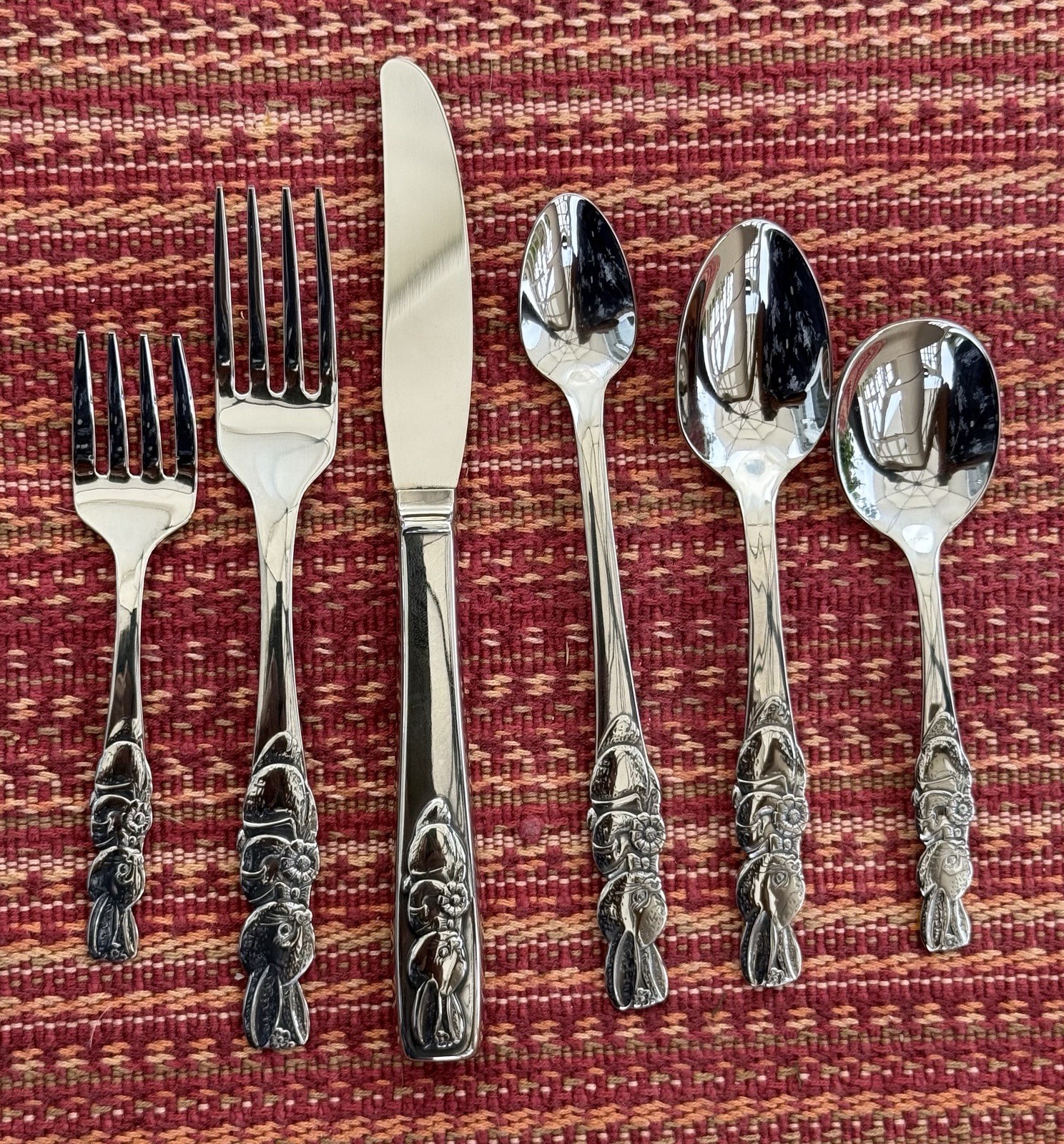 New Oneida Community PETER RABBIT Stainless Glossy Flatware SMART CHOICE C10G gallery