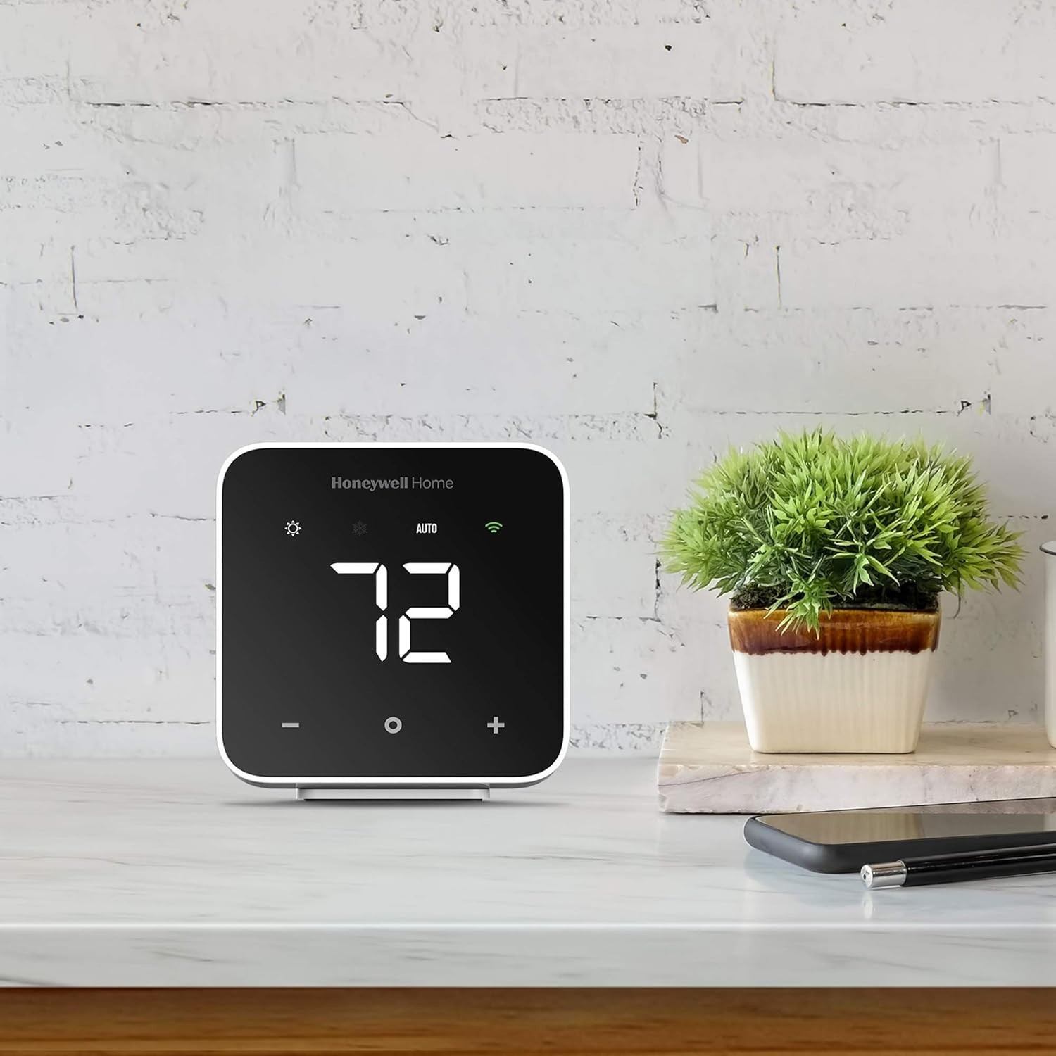Honeywell D6 Pro Wi-Fi Ductless Controller Programmable Thermostat DC6000WF1001 gallery