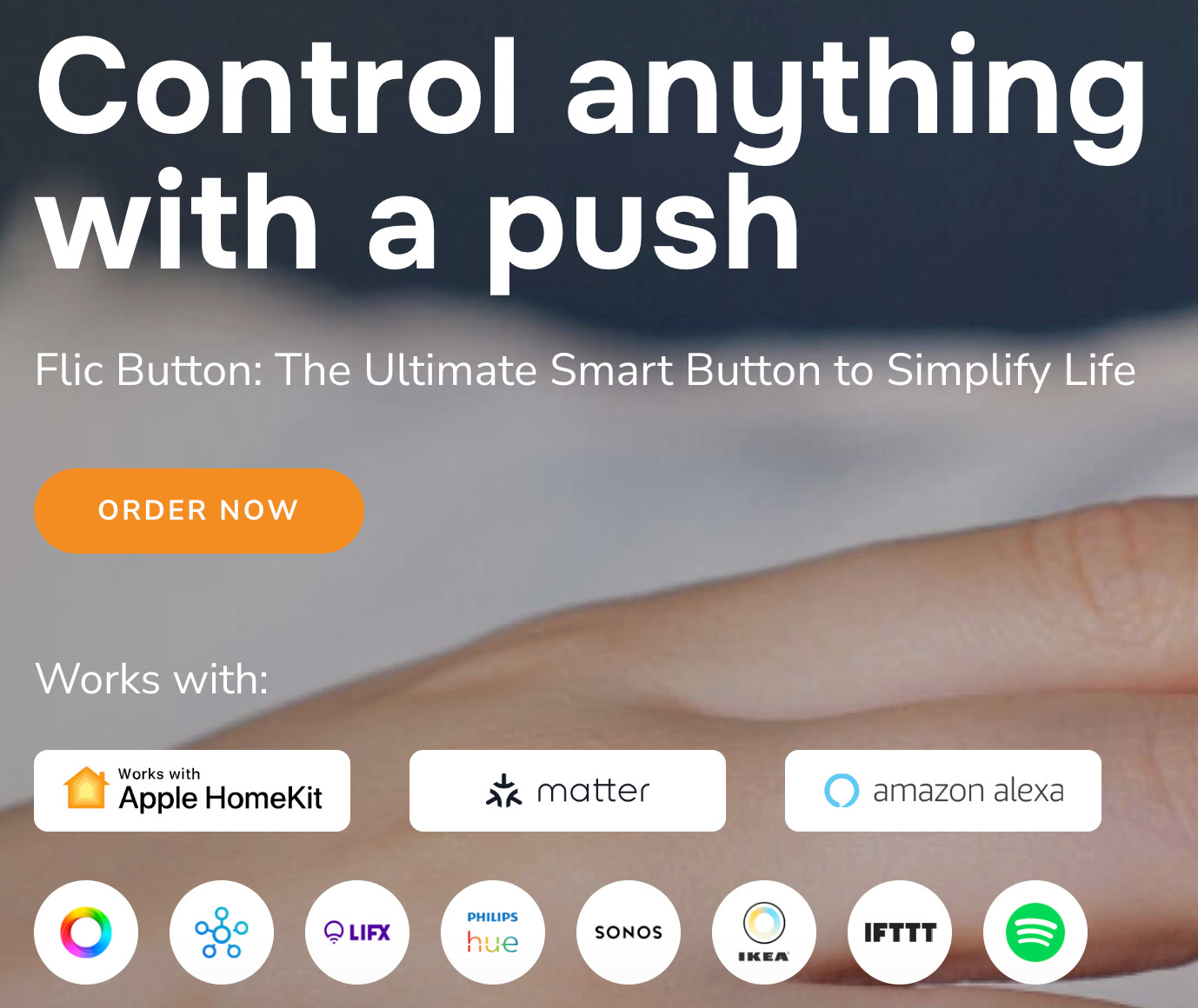 Flic 2 Smart Button Red - 2nd Gen Bluetooth Wireless Trigger for HomeKit Alexa gallery