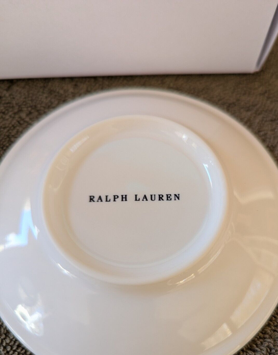 RALPH'S COFFEE by Ralph Lauren Porcelain Espresso Cup & Saucer Set (polo) gallery
