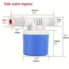 Automatic Water Level Control Float Valve Water Tank Shutoff