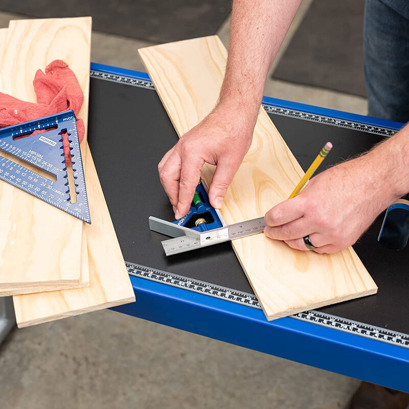 WORKPRO Rafter Square Combination Square Tool Set Rafter Square Layout Tool NEW gallery