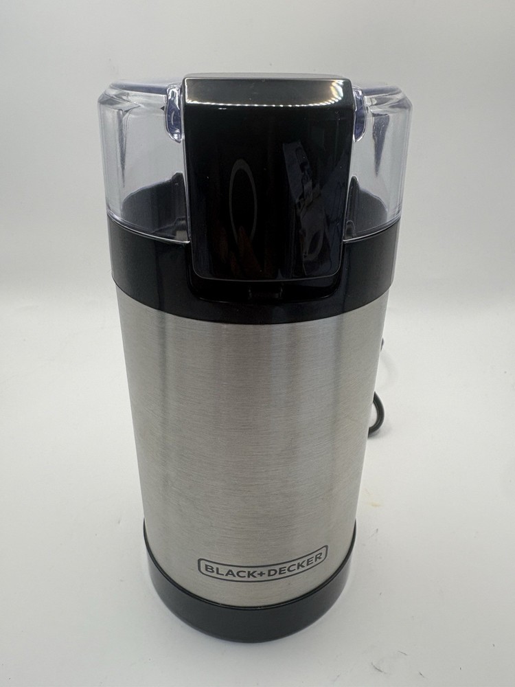 Black & Decker Easy Touch Coffee Grinder w/Stainless Steel Grinding Blades