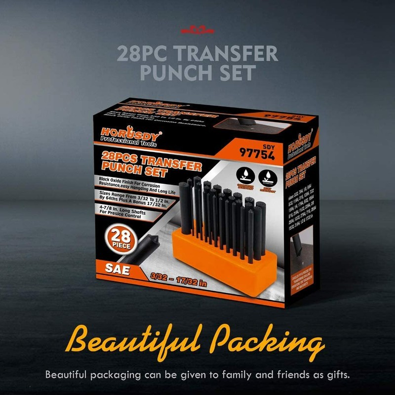 28 Pcs Transfer Punch Set Machinist Tools Punches Steel Machinist Thread Tool gallery