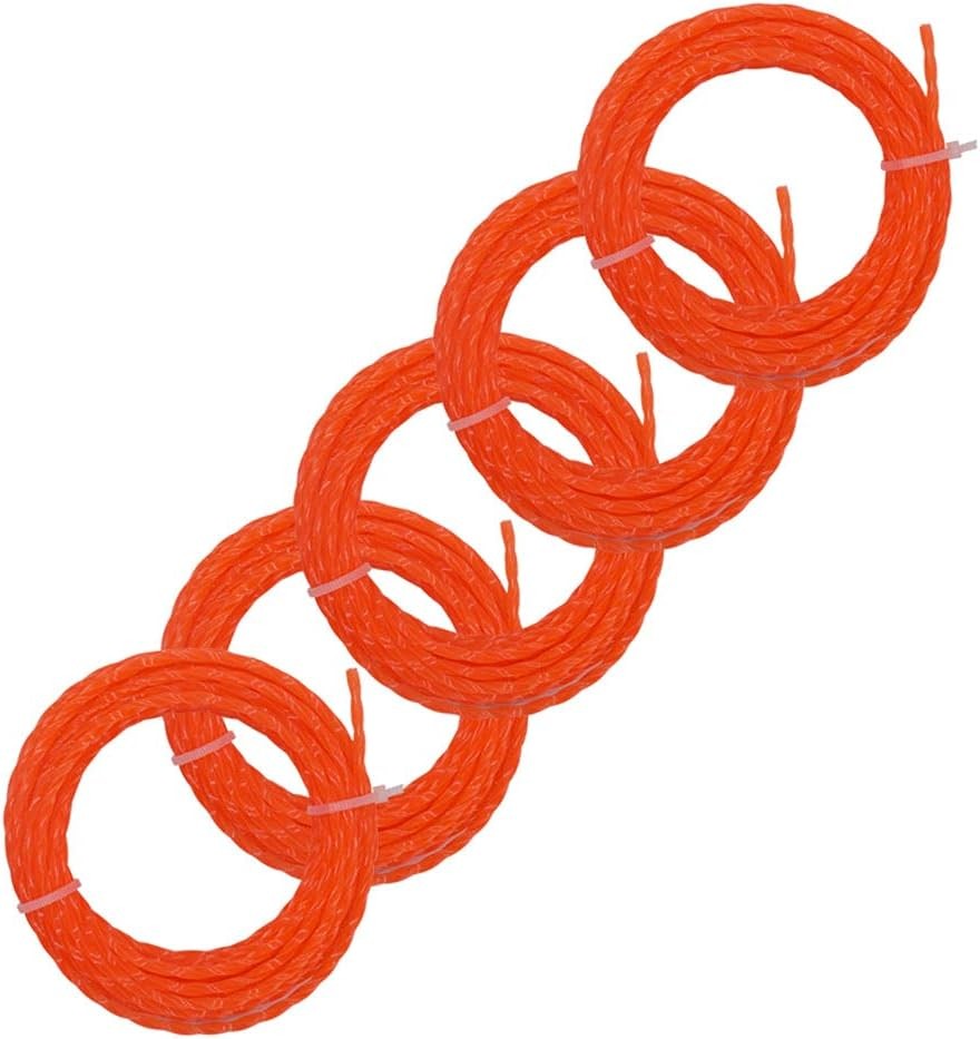 5 Pack AL2420P Pre-Cut 0.095-Inch Twisted Line Compatible with EGO 56-Volt 15-In gallery