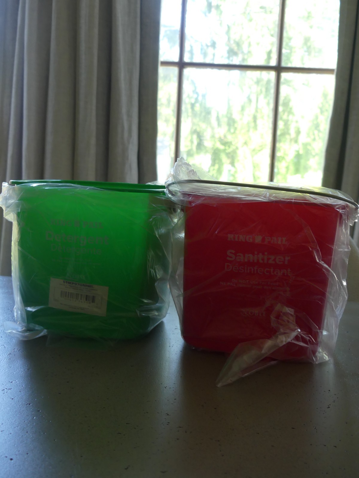 Green and Red Cleaning Pail gallery