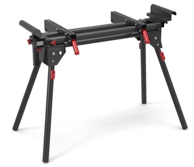 Hyper Tough Hyper Stack Heavy Duty 500-lb Miter Saw Stand, Supports 10' Boards gallery