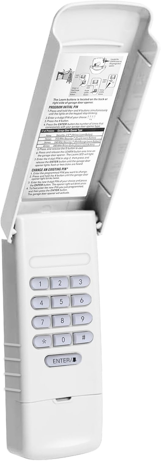 Liftmaster 877LM Wireless Universal Garage Door Opener Keypad【3 Year Warranty】 gallery