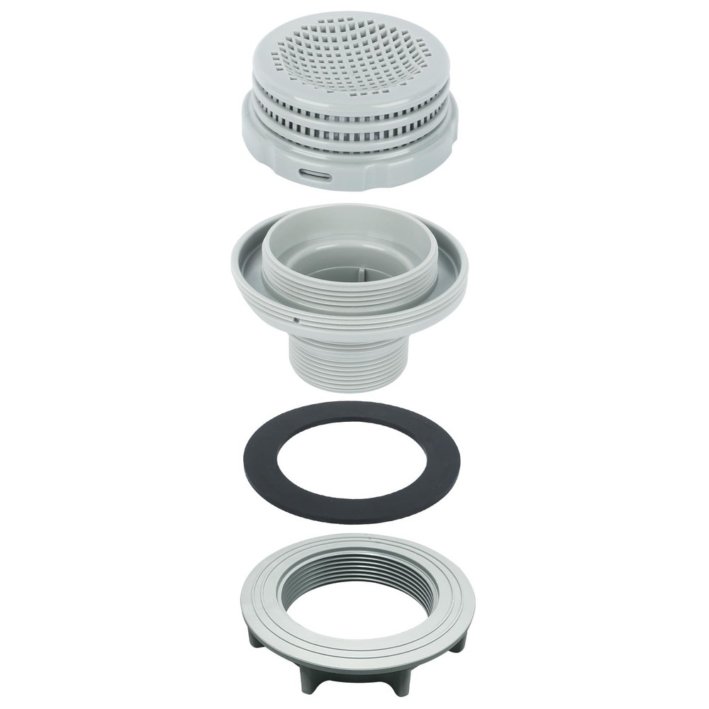 Aitruman 10746 Pool Threaded Strainer Connector Kit for Intex Above Ground