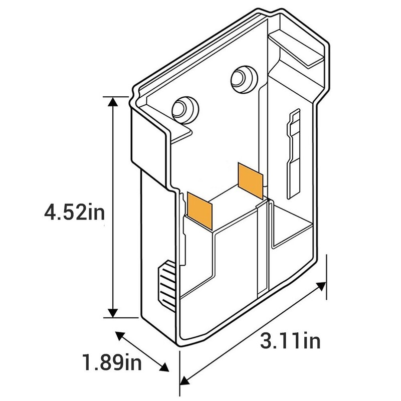Battery Adapter Compatible with Milwaukee M18 Wiring 18V DIY Dock Power Wheel gallery