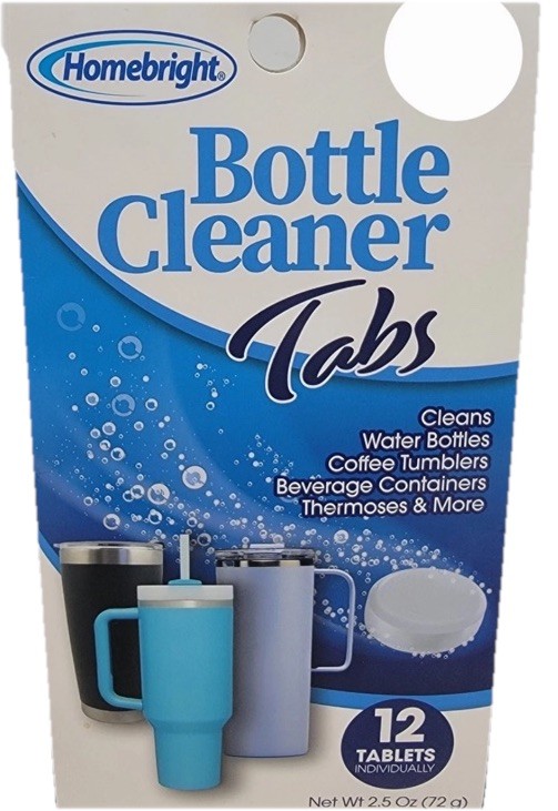 Bottle Cleaner Tablets 1pk 12pcs Cleans Water Bottles,Coffee/ Metal Tumblers-NEW gallery
