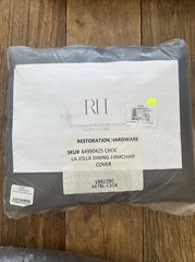 Restoration Hardware La Jolla Dining Room Armchair Outdoor Cover Chocolate NWT