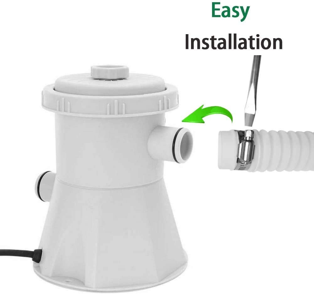 Swimming Pool Replacement 59 inches long with 1.25 diameter, White gallery