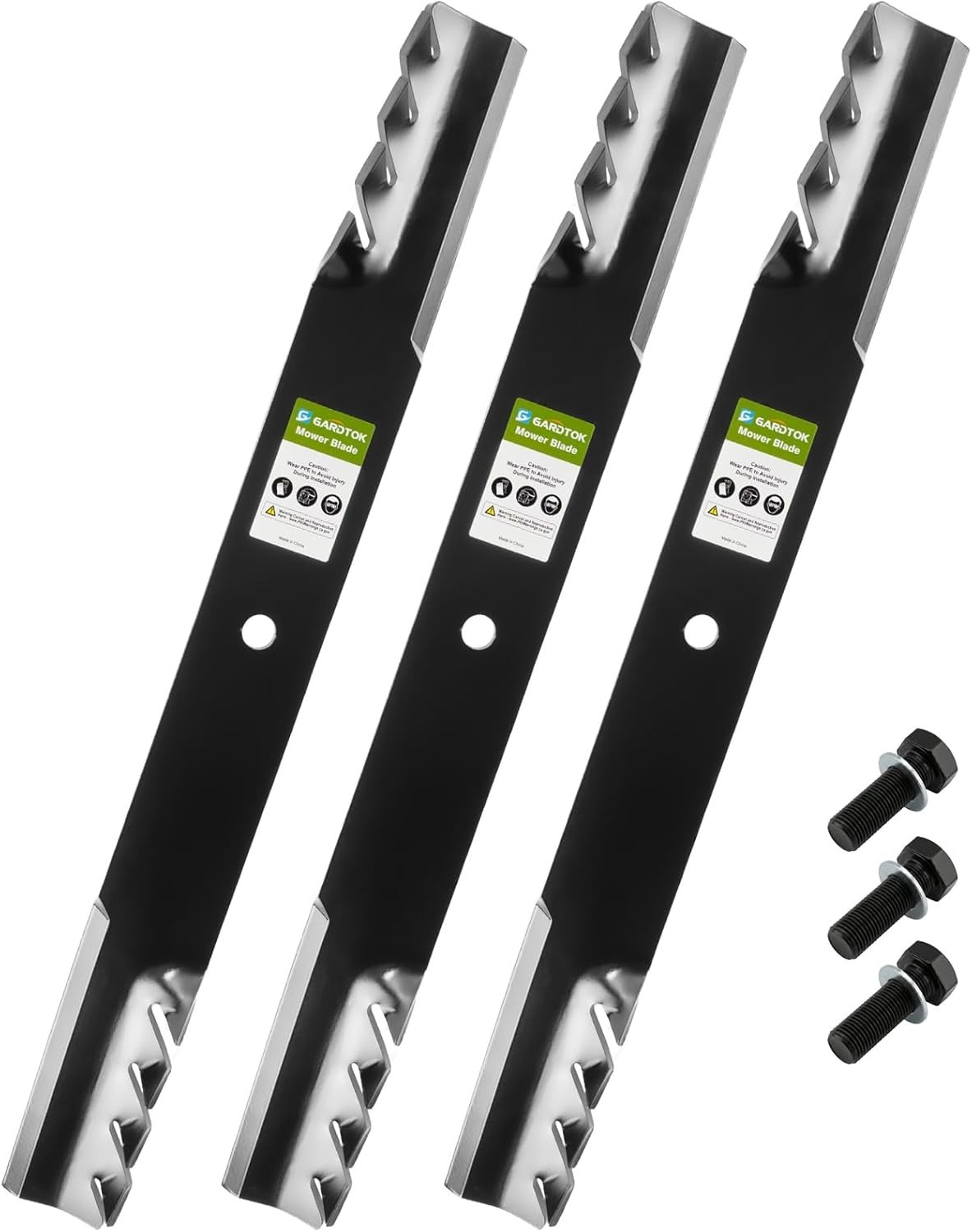 3 PACK High-Lift Mulching Blades for Bad Boy 038-5400-00 038-7230-00 gallery