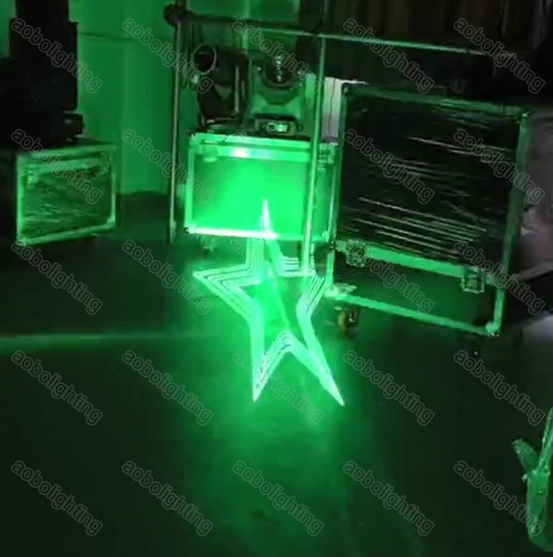 2W Outdoor Green Multi Pattern Laser Lights Power Outdoor Animal bird Repeller gallery