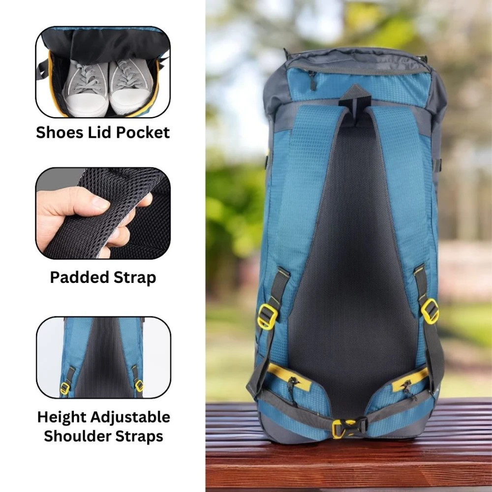 Impulse Polyester Rucksack Bag with Rain Cover 2