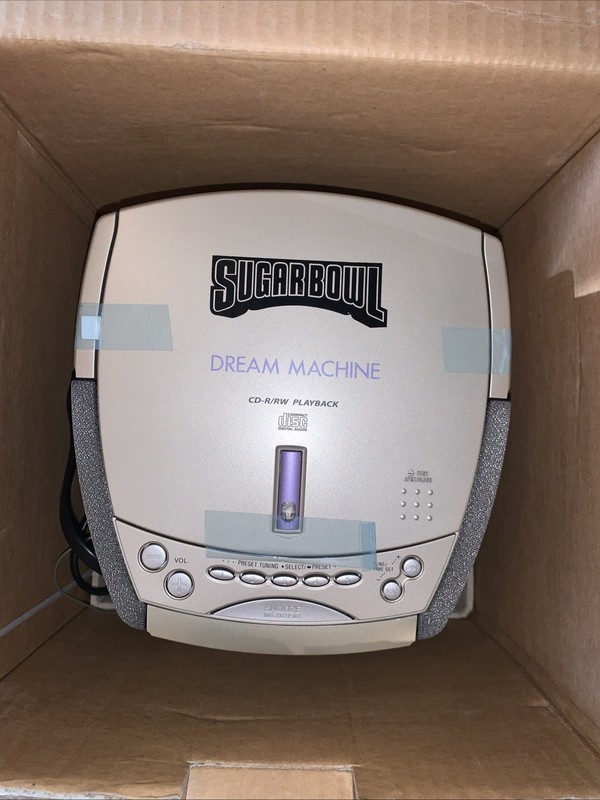 Sony Dream Machine ICF‑CD863V Clock Radio CD Player AM/FM/TV Weather gallery