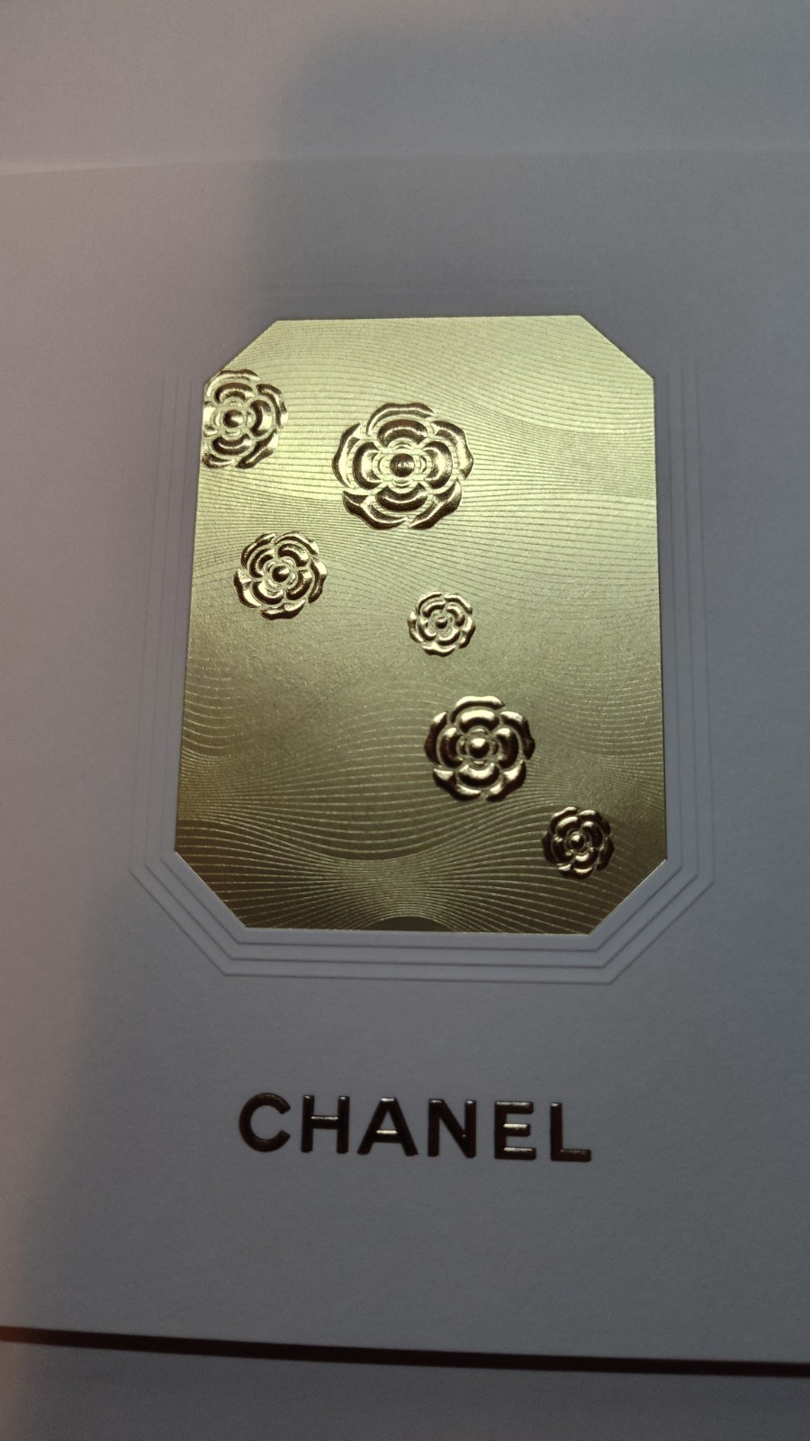 CHANEL Post Card Pen And Card W/ Envelope Gift From Purchasing A High End Watch gallery