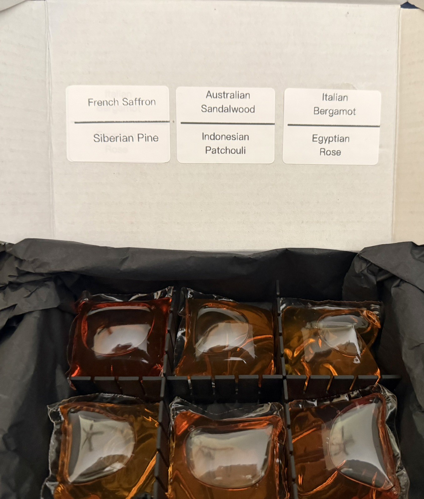 Laundry Sauce sample box six piece gallery