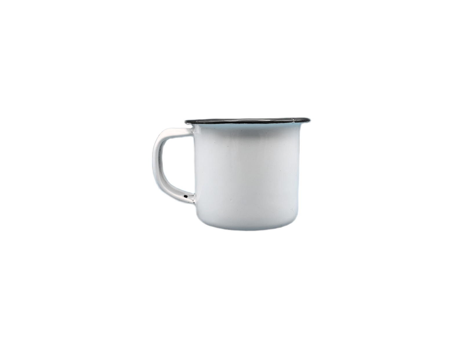 Bene Casa Mini White Enamel Espresso Cup, 3 oz 3 Pieces gallery