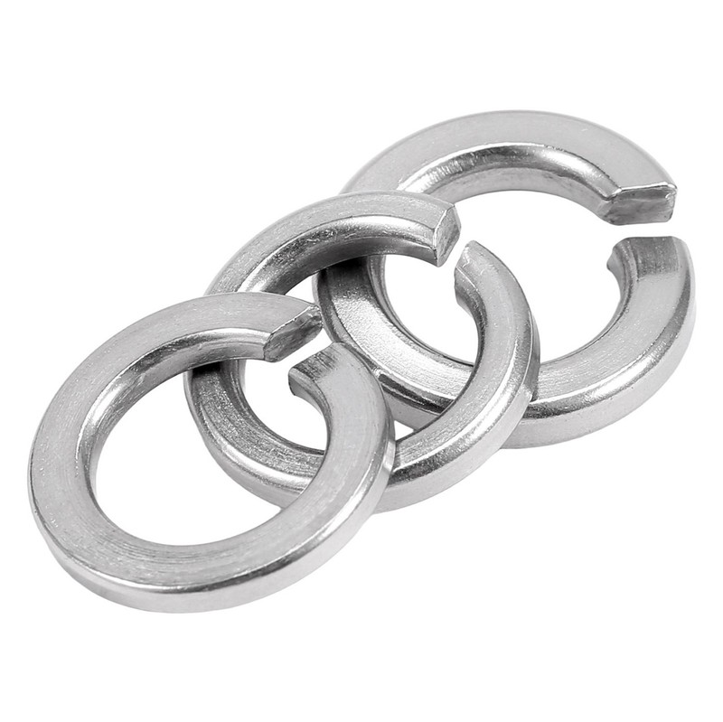A2 Stainless Steel Split Spring Lock Washers DIN 127B Metric M2-M30 GooBetter gallery