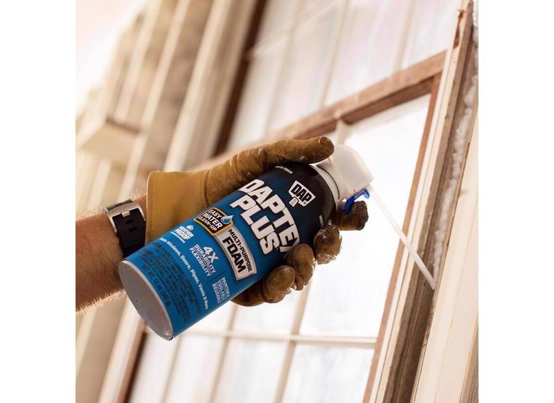 DAP 18836 DAPTEX PLUS MULTI-PURPOSE FOAM SEALANT - 12 OZ White gallery
