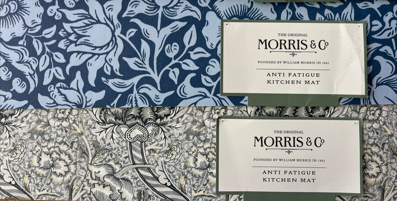 William Morris & Co~Kitchen MAT/Bath MAT~Anti-fatigue~Artistic Design~20x36~NWT~ gallery