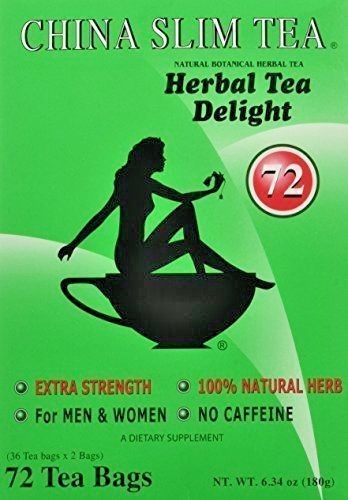 China Slim Tea Extra Strength Delight For Men and Women 72 Tea Bags gallery