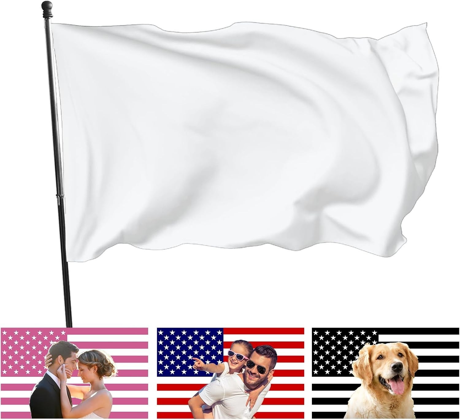 Custom Flag 3X5 FT Design Your Own Logo/Image/Text Double Sided Printing Customi gallery