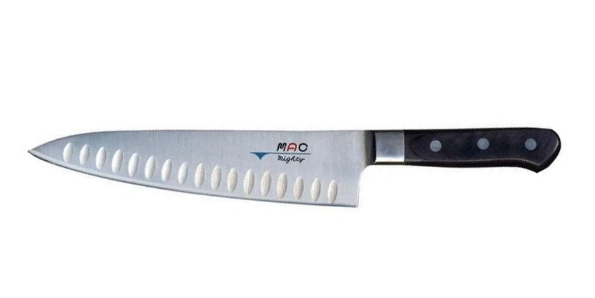 Japanese MAC MTH-80 Professional Series 8" Chef's Knife w/ Dimples Made in Japan gallery